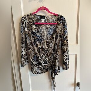 EUC size large sparkly top